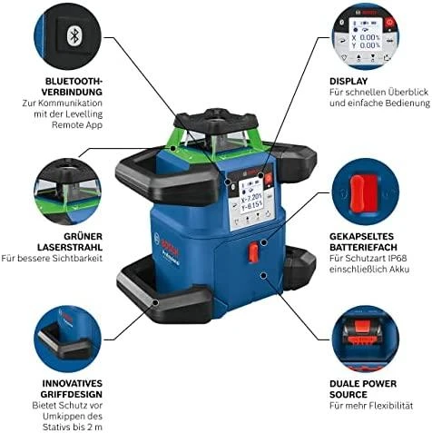 Bosch GRL 650 CHVG, CC 1x4.0PrC, RC6, LR65G, WM6