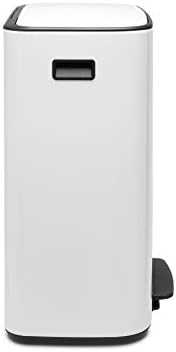 Brabantia Šiukšlių dėžė su pedalu, Bo 60L - baltos spalvos