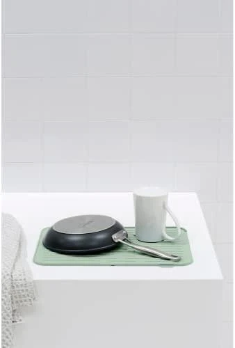 Brabantia vandens išleidimo kilimėlis Silicon Jade Žalias