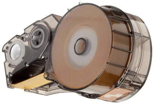 Brady M21-1000-427, permatoma, balta, lipni spausdintuvo etiketė, vinilinė, terminio perkėlimo, akrilinė, nuolatinė