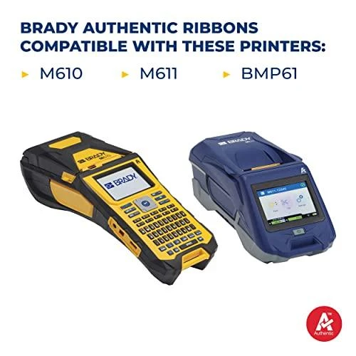 Brady R4300 Series Juodas Ribbon for