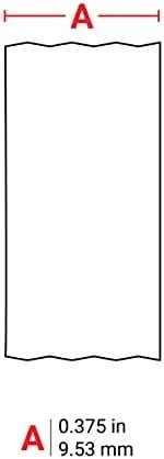 Brady Juoda baltame 6,4 m x 9,53mm