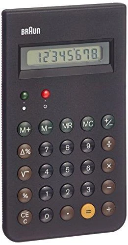 Braun BNE001BK skaičiuotuvas su spalvotais indikatoriais