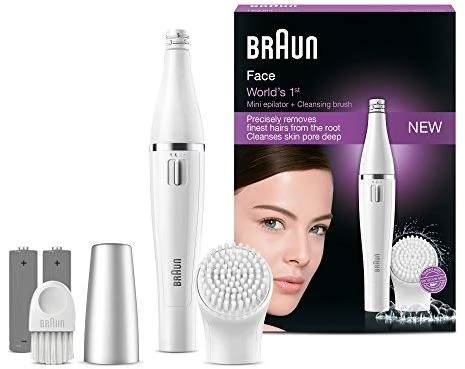 Braun Face 810 Balta 10 pincetai