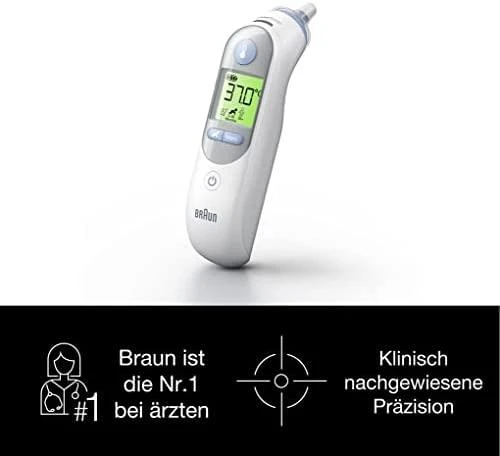 Ausies termometras Braun IRT 6520 ThermoScan 7