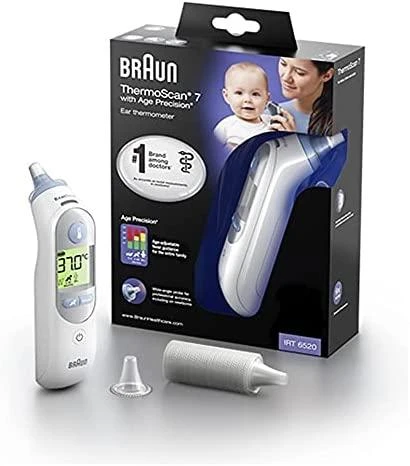 Ausies termometras Braun IRT 6520 ThermoScan 7