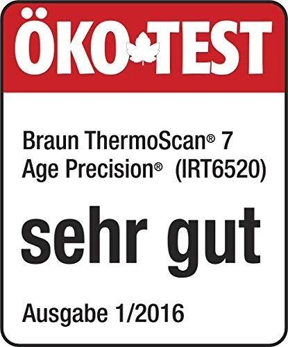 Ausies termometras Braun IRT 6520 ThermoScan 7