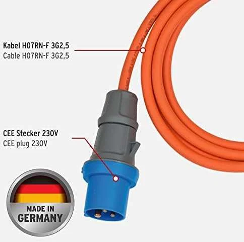 Ilgiklis Brennenstuhl 1167650605; 5 m; 3x2,5 mm²