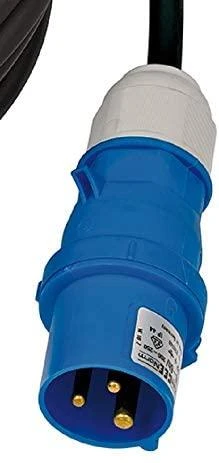Carruzzo Brennenstuhl 1167650110 elektros tinklo ilgintuvas 10 m 1 AC išvestis(ys / čių) Lauke Juoda, Mėlyna