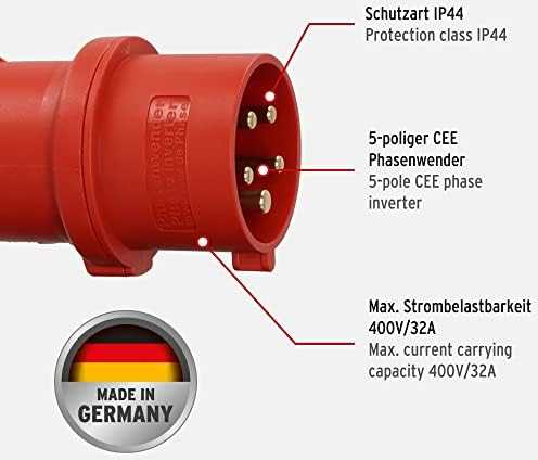 Brennenstuhl Brennenstuhl Phasenwender CEE400V/32A (Stecker)