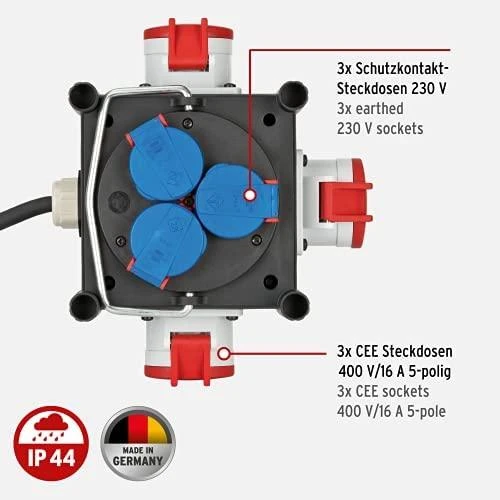 Brennenstuhl maitinimo skirstytuvas BSV 3-FI / TPE