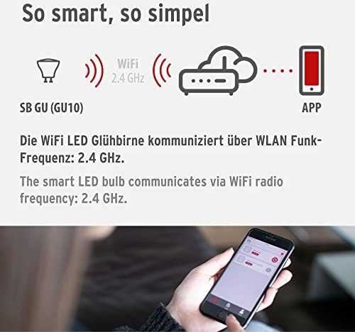 Brennenstuhl Brennenstuhl WiFi LED lempa GU10