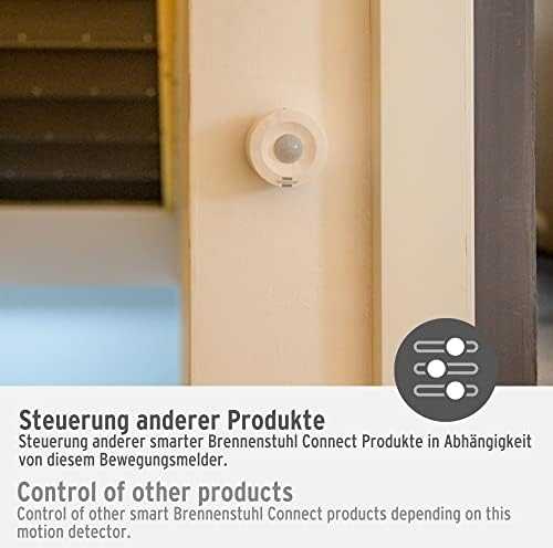Brennenstuhl Brennenstuhl Connect Zigbee judesio detektorius BM CZ 01 (baltas)