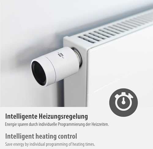 Brennenstuhl Brennenstuhl Connect Zigbee radiatoriaus termostatas, šildymo termostatas