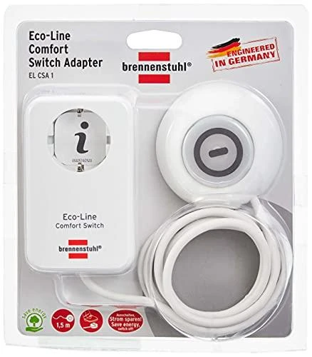Brennenstuhl Ilgiklis BRENNEN 1 lizdas, 1.5m, juodas / GT-654