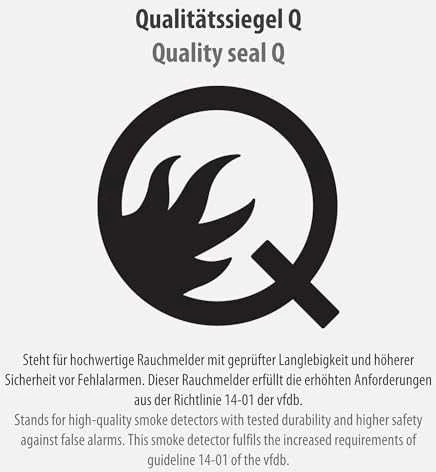 Brennenstuhl Brennenstuhl networkable smoke detector RM L 3101 (baltas)