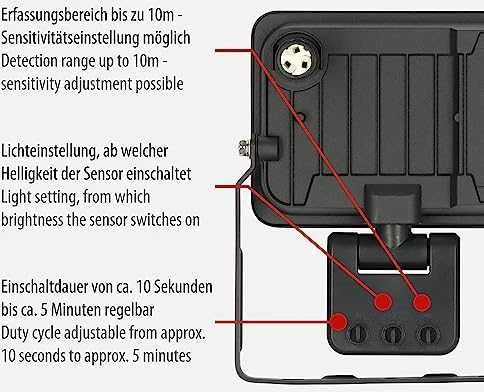 Brennenstuhl PROŽ LED JARO 20W 865K 2300LM IP54 DAV