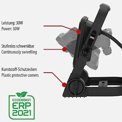 Brennenstuhl Mobilny reflektor LED JARO 4060 M