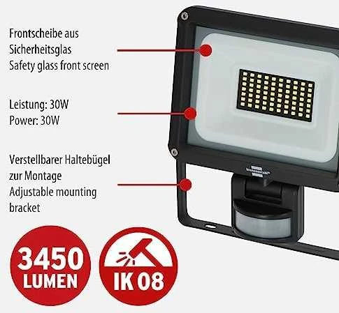 Brennenstuhl PROŽ LED JARO 30W 865K 3450LM IP54 DAV