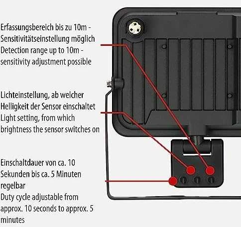 Brennenstuhl PROŽ LED JARO 50W 865K 5800LM IP54 DAV