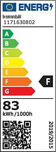Šviestuvas Brennenstuhl BS 8050 MH; LED; 80 W; 18 V (be akumuliatoriaus ir pakrovėjo)