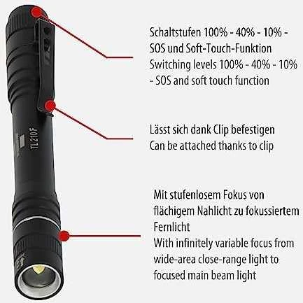 Kišeninis žibintuvėlis Brennenstuhl 1173750002, 5 W, 6700 °K