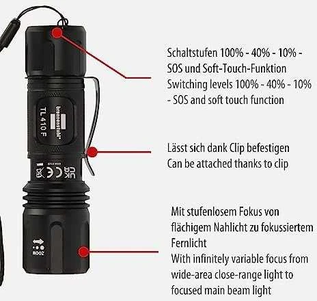 Brennenstuhl ŽIBINT RANK 5W 350LM 869 IP44 3XAAA