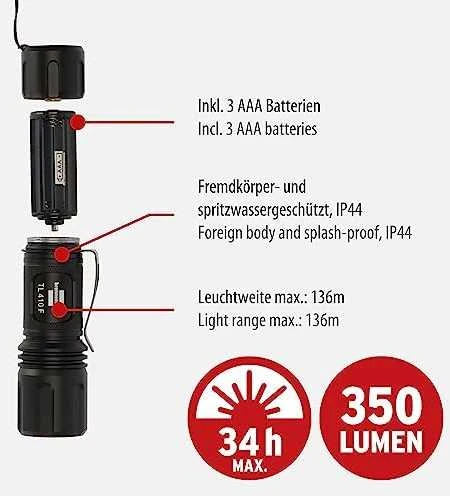 Brennenstuhl ŽIBINT RANK 5W 350LM 869 IP44 3XAAA