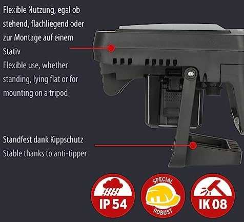 Šviestuvas Brennenstuhl 10050 MH; LED; 100 W; 18 V (be akumuliatoriaus ir pakrovėjo)