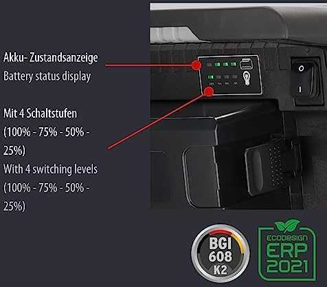 Šviestuvas Brennenstuhl 10050 MH; LED; 100 W; 18 V (be akumuliatoriaus ir pakrovėjo)