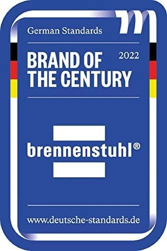 Brennenstuhl Premium ALU-Line 16 kartų juodos spalvos, su 2 jungikliais, 3 m