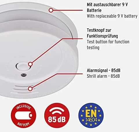 Dūmų daviklis BRENNENSTUHL RM C9010