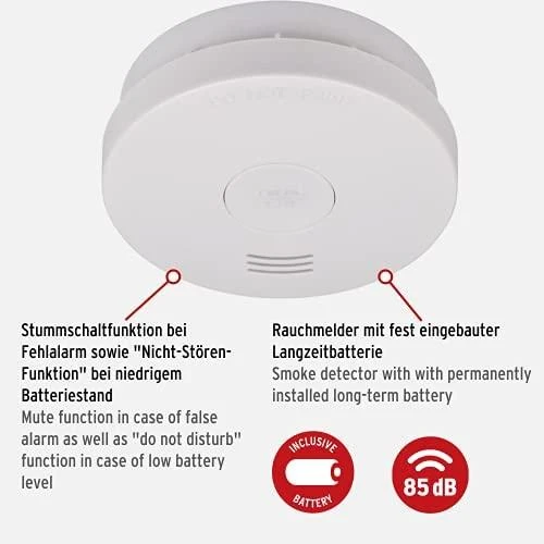 Dūmų detektorius Brennenstuhl RM L 3100