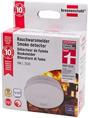 Dūmų detektorius Brennenstuhl RM L 3100