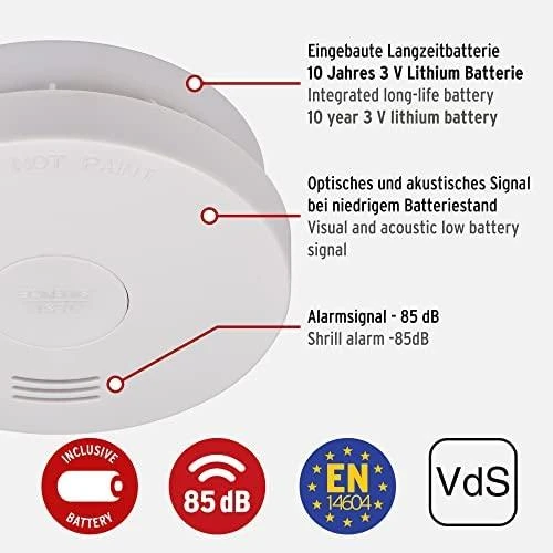 Dūmų detektorius Brennenstuhl RM L 3100