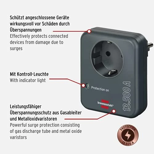 Srovės lygintuvas BRENNENSTUHL 1506996, 13500A