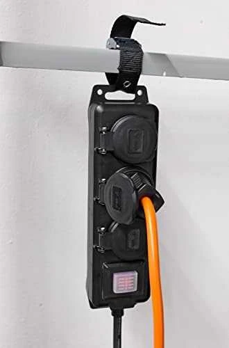 Buitinis ilgintuvas BRENNENSTUHL, 3 vietų, 2 m, IP44