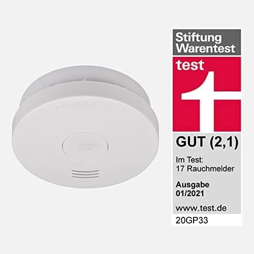 4x Brennenstuhl dūmų detektorius 10 metų VDS3131 patikrintas