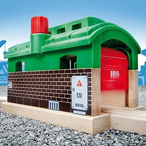Ravensburger BRIO RAILWAY traukinio garažas, 33574000