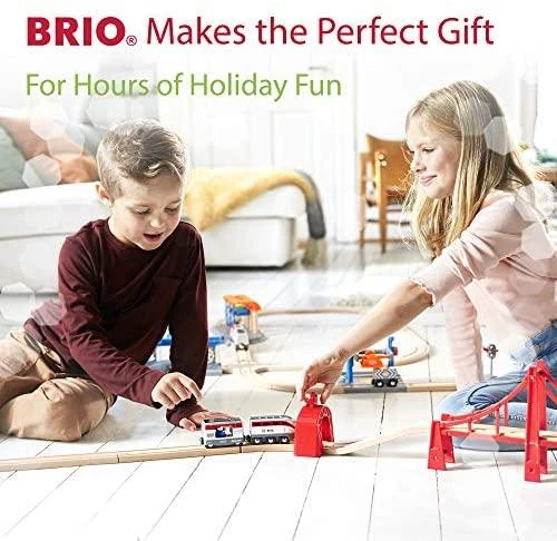 Ravensburger BRIO RAILWAY Kranas su vagonu 33698