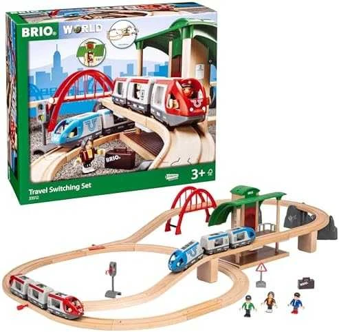 Ieškote BRIO Railway 33512 Traukinių mainų bėgių rinkinio?