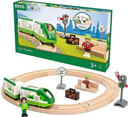 Brio Railway BRIO traukinio rinkinys su bėgiais, 33847