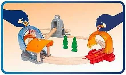 Brio Railway BRIO traukinio bėgių rinkinys Smart Tech Deluxe, 33972