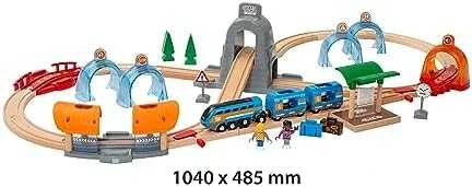 Brio Railway BRIO traukinio bėgių rinkinys Smart Tech Deluxe, 33972