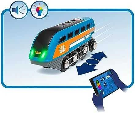 Brio Railway BRIO traukinio bėgių rinkinys Smart Tech Deluxe, 33972