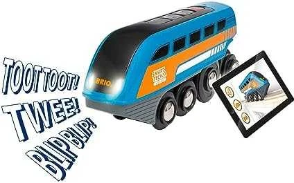 Brio Railway BRIO traukinio bėgių rinkinys Smart Tech Deluxe, 33972