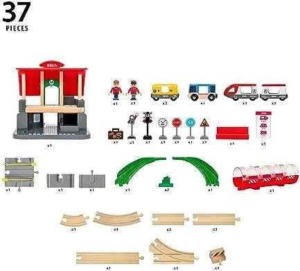 BRIO - Centrinės stoties rinkinys (33989)