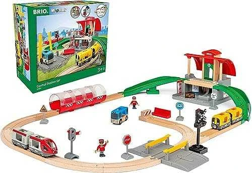 BRIO - Centrinės stoties rinkinys (33989)