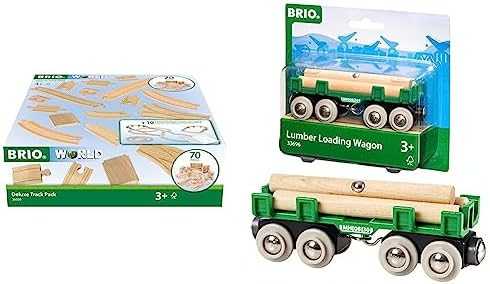 Ravensburger Traukinių ir bėgių rinkinys Brio Deluxe