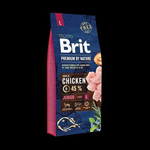 BRIT PREMIUM Dog by Nature Junior L 15kg